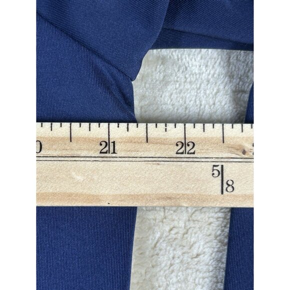 Puma 1/4 Zip Pullover Blue Sz Medium Stretch Long Sleeve Casual Jacket EUC - Picture 5 of 6